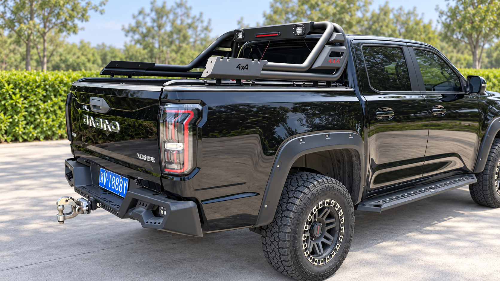Twin-Tube Pickup Sports Bar: Product Details and On-Vehicle Showcase — 4
