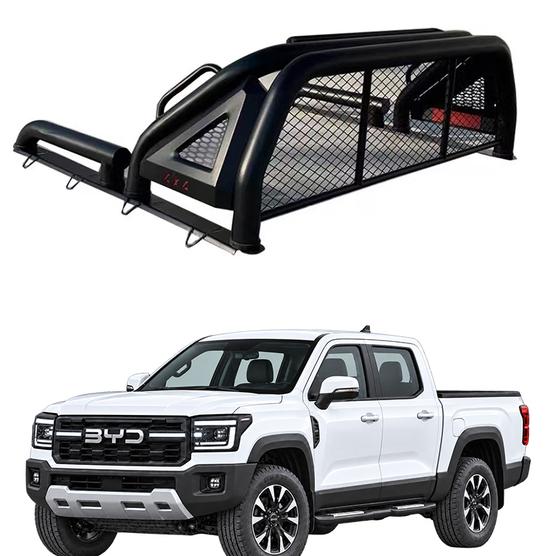 Pickup Truck Sports Bar – Mesh Panel Design, Custom Vehicle Sizing
